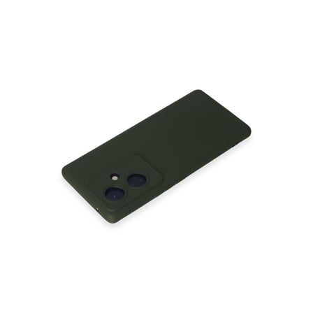Erdo Ticaret V29 Lite Kılıfı Nano İçi Kadife Silikon Koyu Yeşil