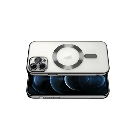 iPhone 13 Pro Kılıf Kross Magneticsafe Kapak - Koyu Yeşil