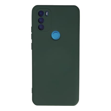 GM 21 Plus Kılıf Nano içi Kadife Silikon - Koyu Yeşil