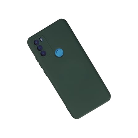 GM 21 Plus Kılıf Nano içi Kadife Silikon - Koyu Yeşil