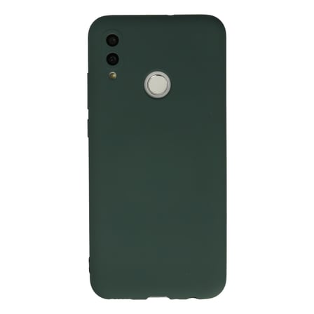 P Smart 2019 Kılıf Nano içi Kadife Silikon - Koyu Yeşil