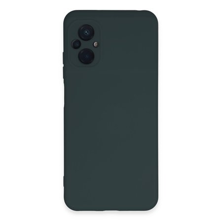M5 Kılıf Nano içi Kadife Silikon - Koyu Yeşil