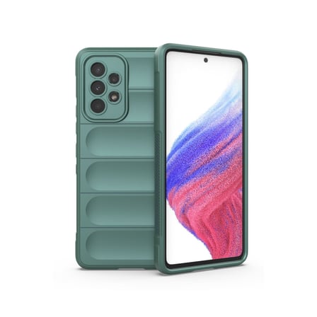Galaxy A53 5G Kılıf Optimum Silikon - Koyu Yeşil