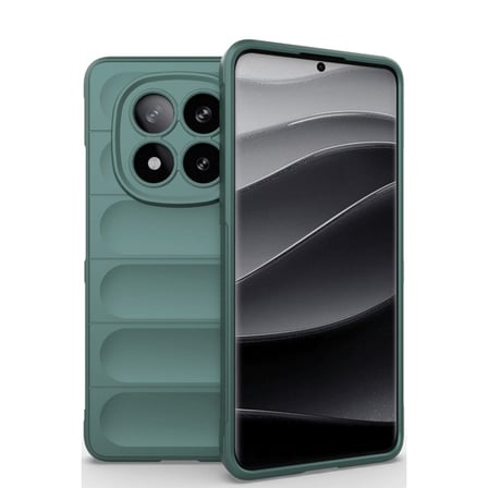 Redmi Note 14 Pro 5G Kılıf Optimum Silikon - Koyu Yeşil