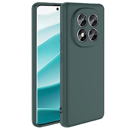 Redmi Note 14 Pro 5G Kılıf First Silikon - Koyu Yeşil