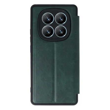 Redmi Note 14 Pro 5G Kılıf Flip Cover - Koyu Yeşil