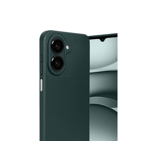 Galaxy A07 4G Auto Focus Karbon Kapak - Koyu Yeşil