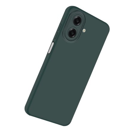 Galaxy A07 4G Nano içi Kadife Silikon - K.Yeşil