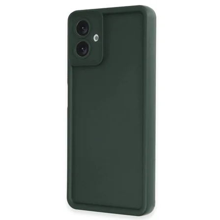 Galaxy A07 4G Viera Silikon - Koyu Yeşil