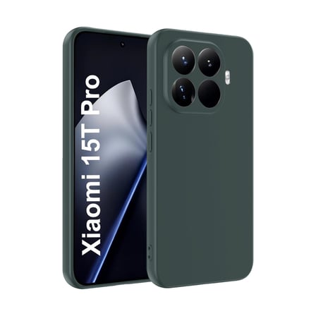 Mi 15T Pro First Silikon - Koyu Yeşil