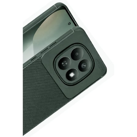 Note 15 Pro 4G Auto Focus Karbon Kapak - Koyu Yeşil