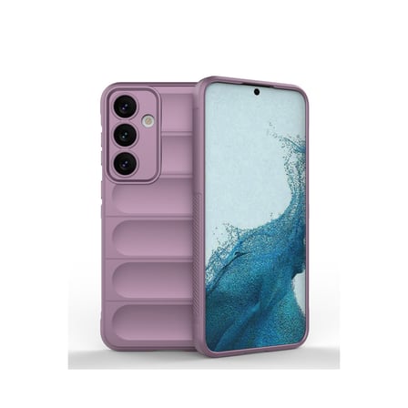 Galaxy S24 Kılıf Optimum Silikon - Mor