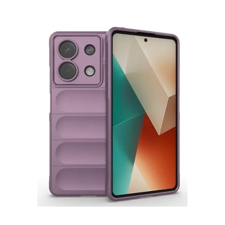 Poco X6 Kılıf Optimum Silikon - Mor