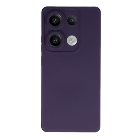 Redmi Note 13 4G Kılıf Nano içi Kadife Silikon - Mor