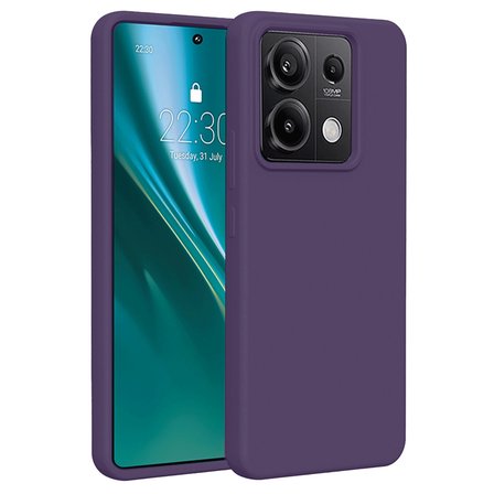 Redmi Note 13 Pro 4G Kılıf First Silikon - Mor