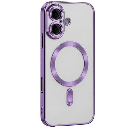 iPhone 16 Kılıf Kross Magneticsafe Kapak - Mor