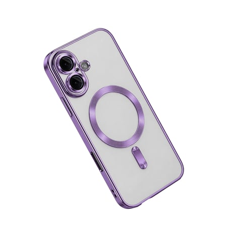 iPhone 16 Kılıf Kross Magneticsafe Kapak - Mor
