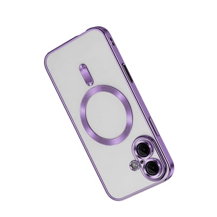 iPhone 16 Kılıf Kross Magneticsafe Kapak - Mor