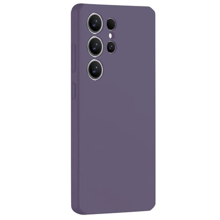 Galaxy S25 Ultra Kılıf Nano içi Kadife Silikon - Mor