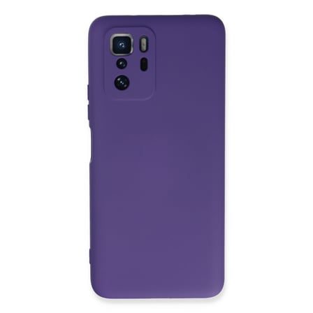 Poco X3 GT Kılıf Nano içi Kadife Silikon - Mor