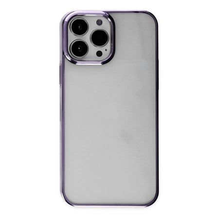 iPhone 13 Pro Max Kılıf Element Silikon - Mor