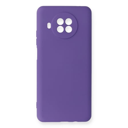 Mi 10T Lite Kılıf Nano içi Kadife Silikon - Mor