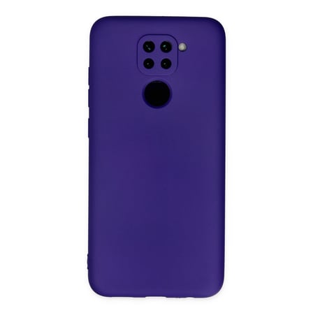 Redmi Note 9 Kılıf Nano içi Kadife Silikon - Mor