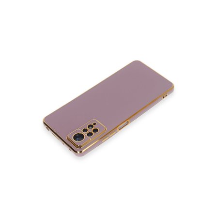 Redmi Note 12 Pro 4G Kılıf Volet Silikon - Mor
