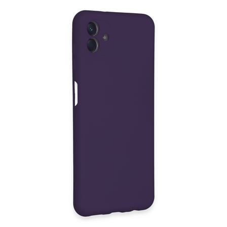 Galaxy A04E Kılıf Nano içi Kadife Silikon - Mor