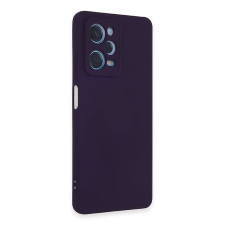 Redmi Note 12 Pro 5G Kılıf Nano içi Kadife Silikon - Mor
