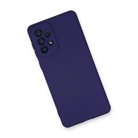 Galaxy A53 5G Kılıf Nano içi Kadife Silikon - Mor