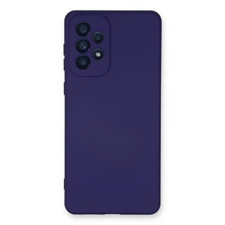 Galaxy A53 5G Kılıf Nano içi Kadife Silikon - Mor