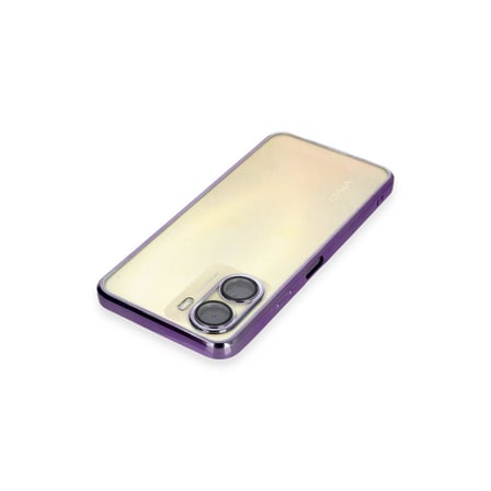 Y16 Kılıf Razer Lensli Silikon - Mor