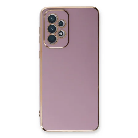 Galaxy A33 5G Kılıf Volet Silikon - Mor
