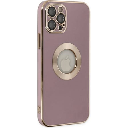 iPhone 12 Pro Kılıf Store Silikon - Mor
