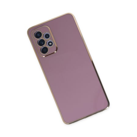 Galaxy A52 Kılıf Volet Silikon - Mor