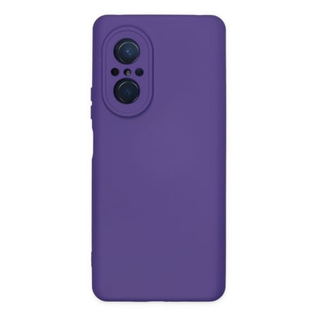 Nova 9 SE Kılıf Nano içi Kadife Silikon - Mor
