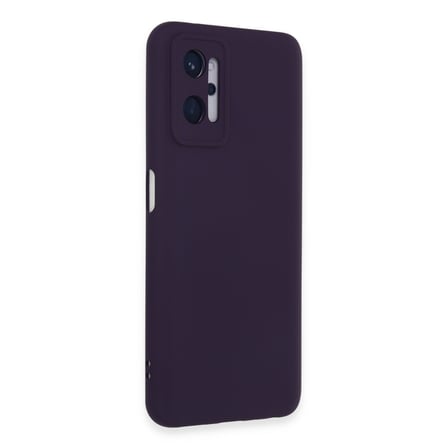 Realme 9i 4G Kılıf Nano içi Kadife Silikon - Mor