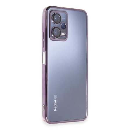 Redmi Note 12 5G Kılıf Razer Lensli Silikon - Mor