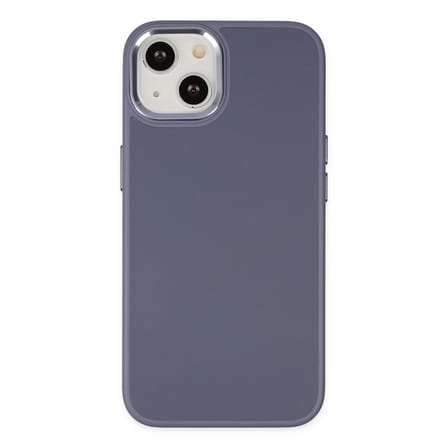 iPhone 14 Plus Kılıf Asya Deri Silikon - Mor