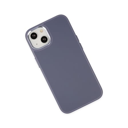 iPhone 14 Plus Kılıf Asya Deri Silikon - Mor
