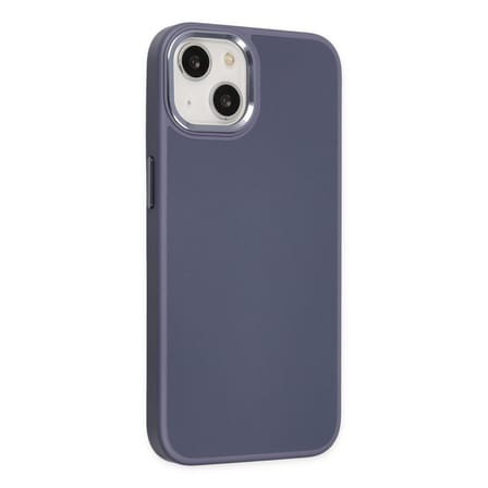 iPhone 14 Plus Kılıf Asya Deri Silikon - Mor