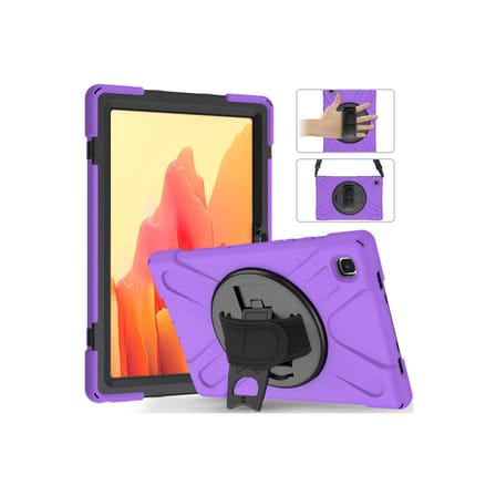 Galaxy T220 Tab A7 Lite 8.7 Kılıf Amazing Tablet Kapak - Mor