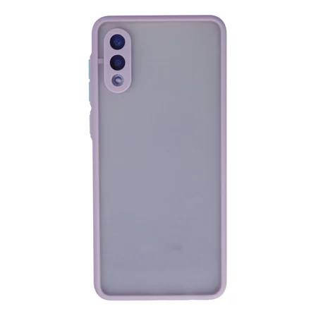 Galaxy A02 Kılıf Montreal Silikon Kapak - Mor
