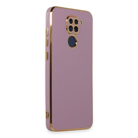 Redmi Note 9 Kılıf Volet Silikon - Mor