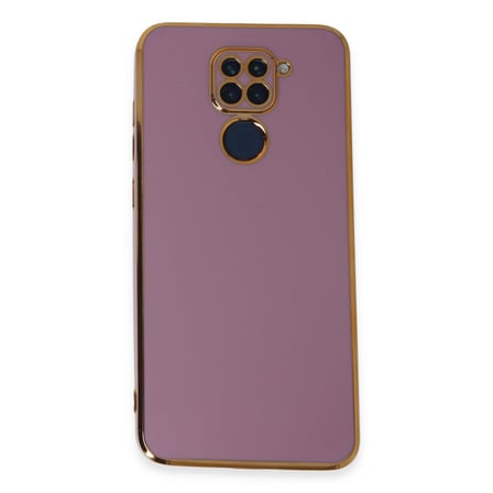 Redmi Note 9 Kılıf Volet Silikon - Mor