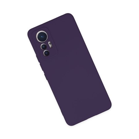 Mi 12 Lite Kılıf Nano içi Kadife Silikon - Mor