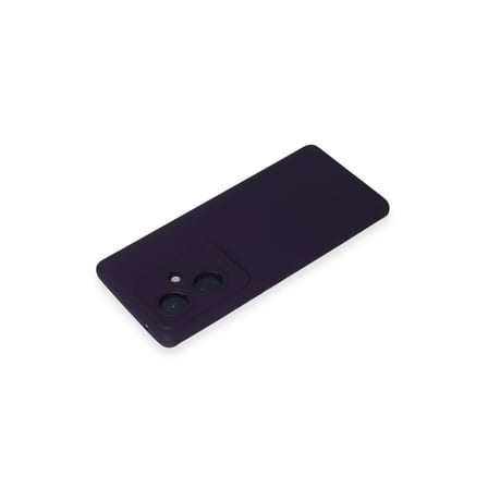 V29 Lite Kılıf Nano içi Kadife Silikon - Mor