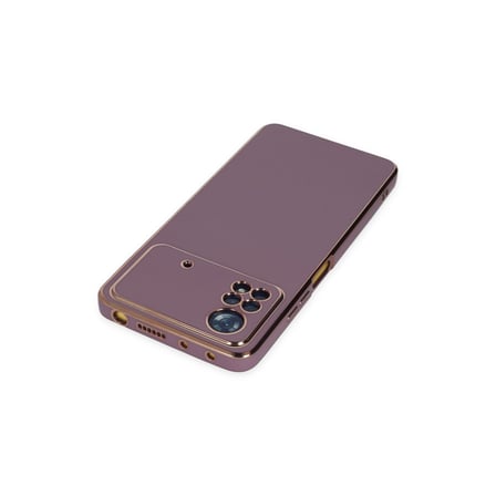 X4 Pro 5G Kılıf Volet Silikon - Mor