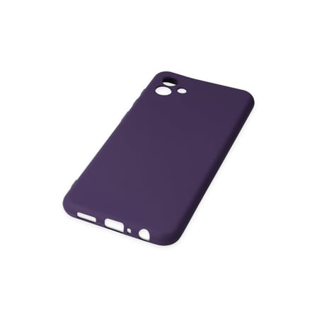 Galaxy A04 Kılıf First Silikon - Mor